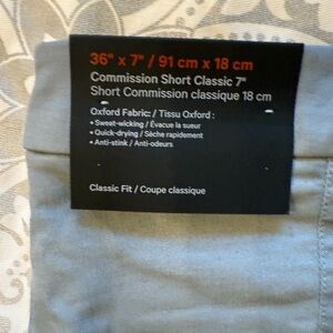 Lululemon shorts 7” size 36 blue